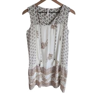 Xhilaration Floral Boho Mini Dress